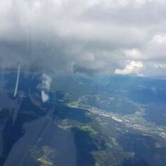 Flugwegposition um 13:36:21: Aufgenommen in der Nähe von Gemeinde Turnau, Österreich in 2642 Meter